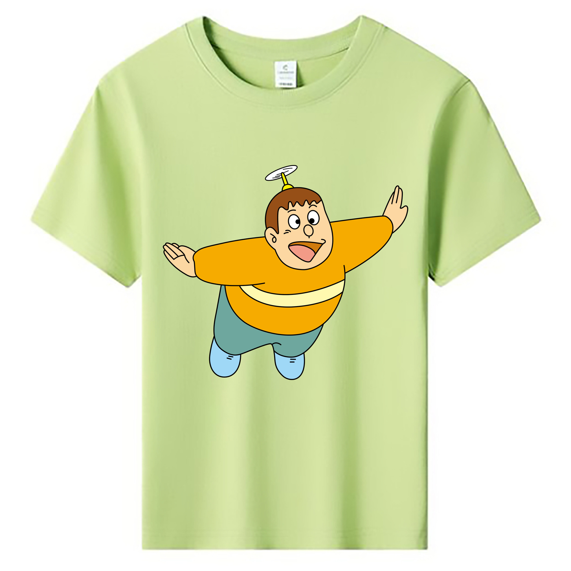 （画像用） ドラえもん 剛田武 Doraemon Gouta Takeshi 綿100％キッズTシャツ（フロントプリント）